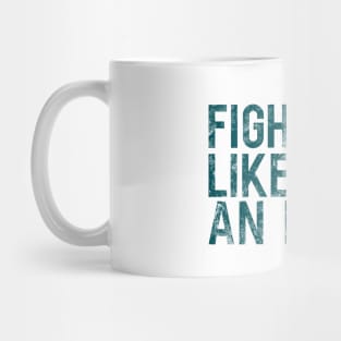 Fight like an Eagle Design Mug